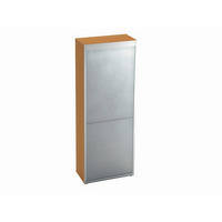 AKTENSCHRANK Buchefarben, Alufarben  - Buchefarben/Alufarben, KONVENTIONELL, Holzwerkstoff/Kunststoff (80/215,6/42cm) - Venda