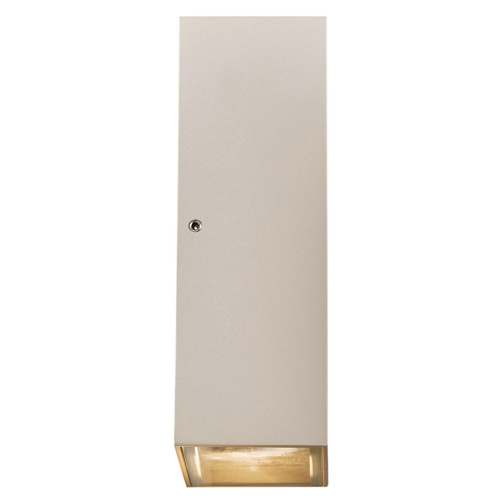 AUßENWANDLEUCHTE 9/5,6/16 cm   - Sandfarben, Design, Metall (9/5,6/16cm) - Nordlux