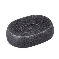 SEIFENSCHALE - Anthrazit, KONVENTIONELL, Kunststoff (12,5/3,1/9cm) - Wenko