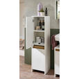 MIDISCHRANK 32,6/125,1/32,2 cm  - Eichefarben/Weiß, KONVENTIONELL, Holzwerkstoff (32,6/125,1/32,2cm) - Xora