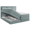 BOXSPRINGBETT 200/200 cm  in Petrol  - Petrol, Design, Holzwerkstoff/Kunststoff (200/200cm) - MID.YOU