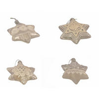 ORNAMENTE BRAD DE CRĂCIUN - bej, Lifestyle, sticlă (8,5/9,6cm) - X-Mas