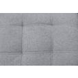 ECKSOFA Hellgrau Chenille  inkl. Bettkasten, Schlaffunktion, Rücken echt, Kopfteilverstellung, Liegefläche im Originalstoff  - Chromfarben/Hellgrau, KONVENTIONELL, Kunststoff/Textil (205/260cm) - Carryhome