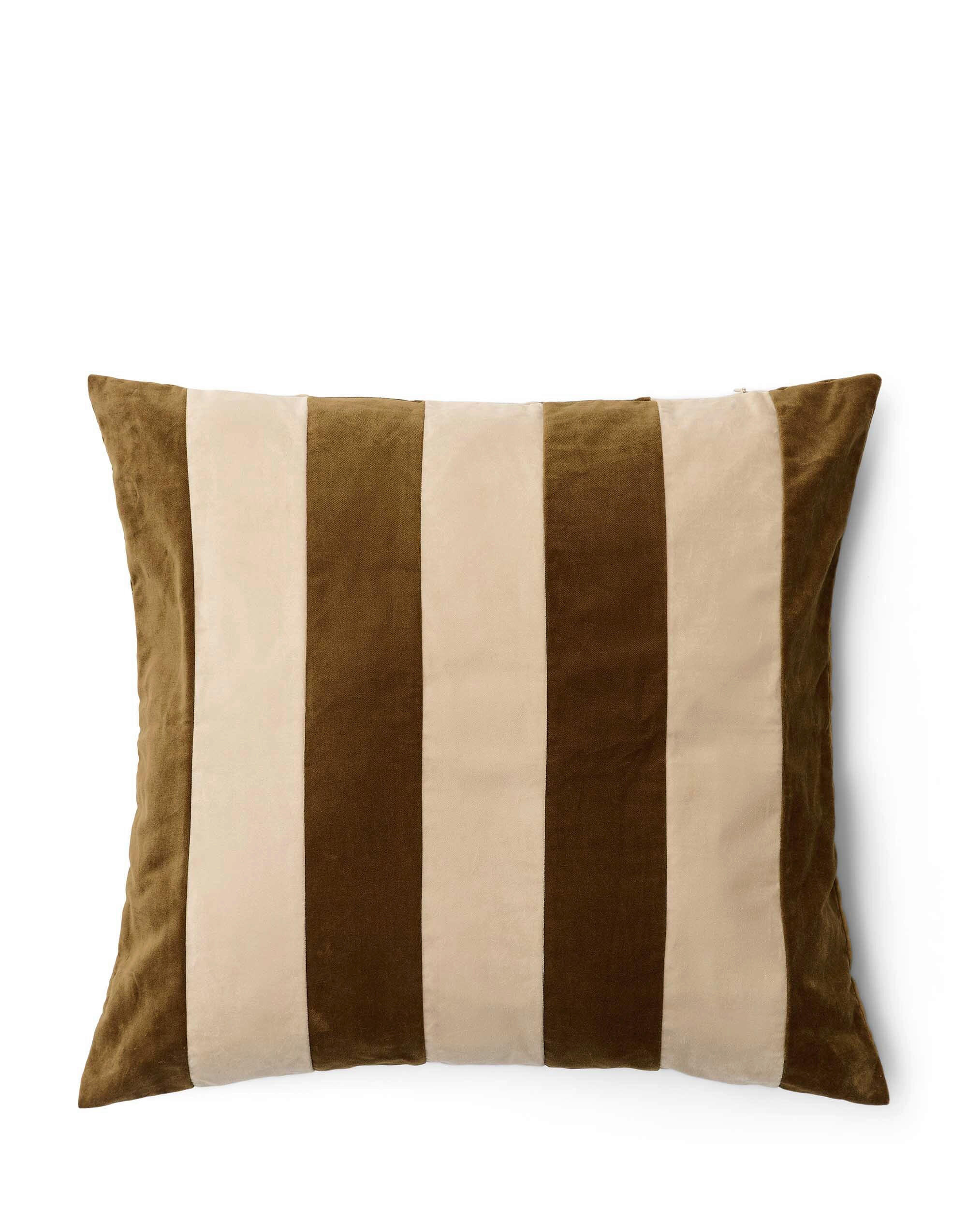 ZIERKISSEN Nino 50/50 cm  - Hellbraun, KONVENTIONELL, Textil (50/50cm) - Essenza
