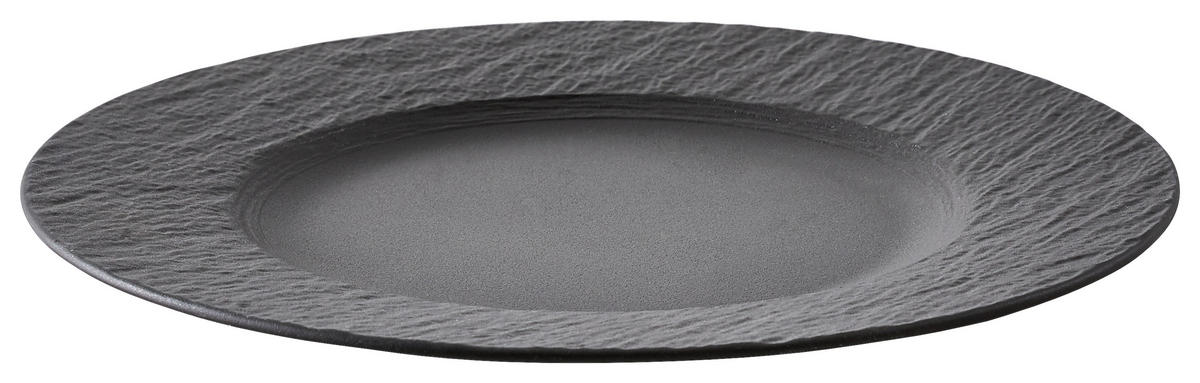 SNÍDAŇOVÝ TALÍŘ, keramika, 22 cm - černá, Design, keramika (22cm) - Villeroy & Boch