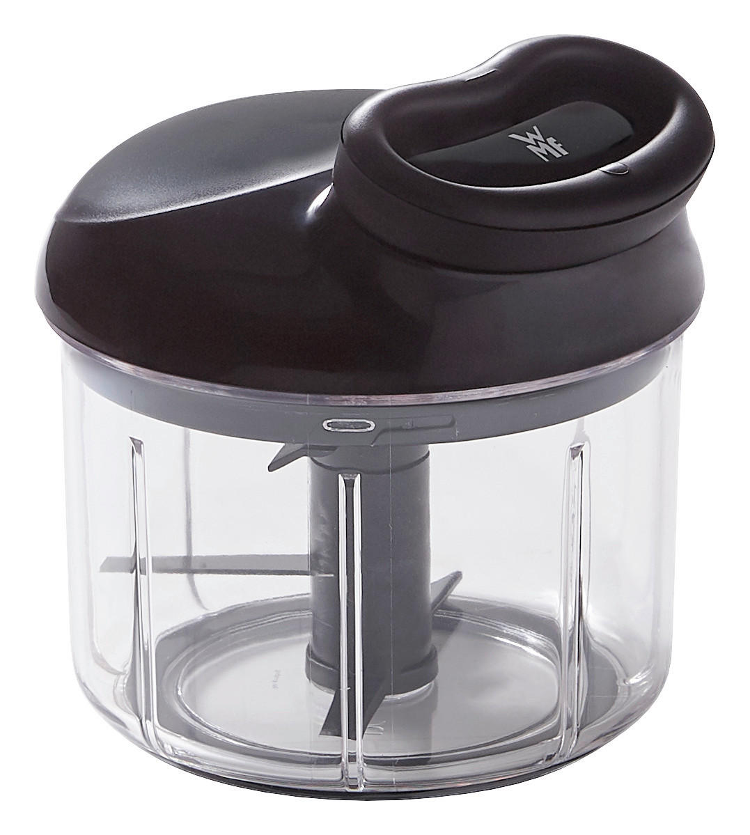 WMF Universalzerkleinerer Gourmet Transparent, Schwarz 14 cm