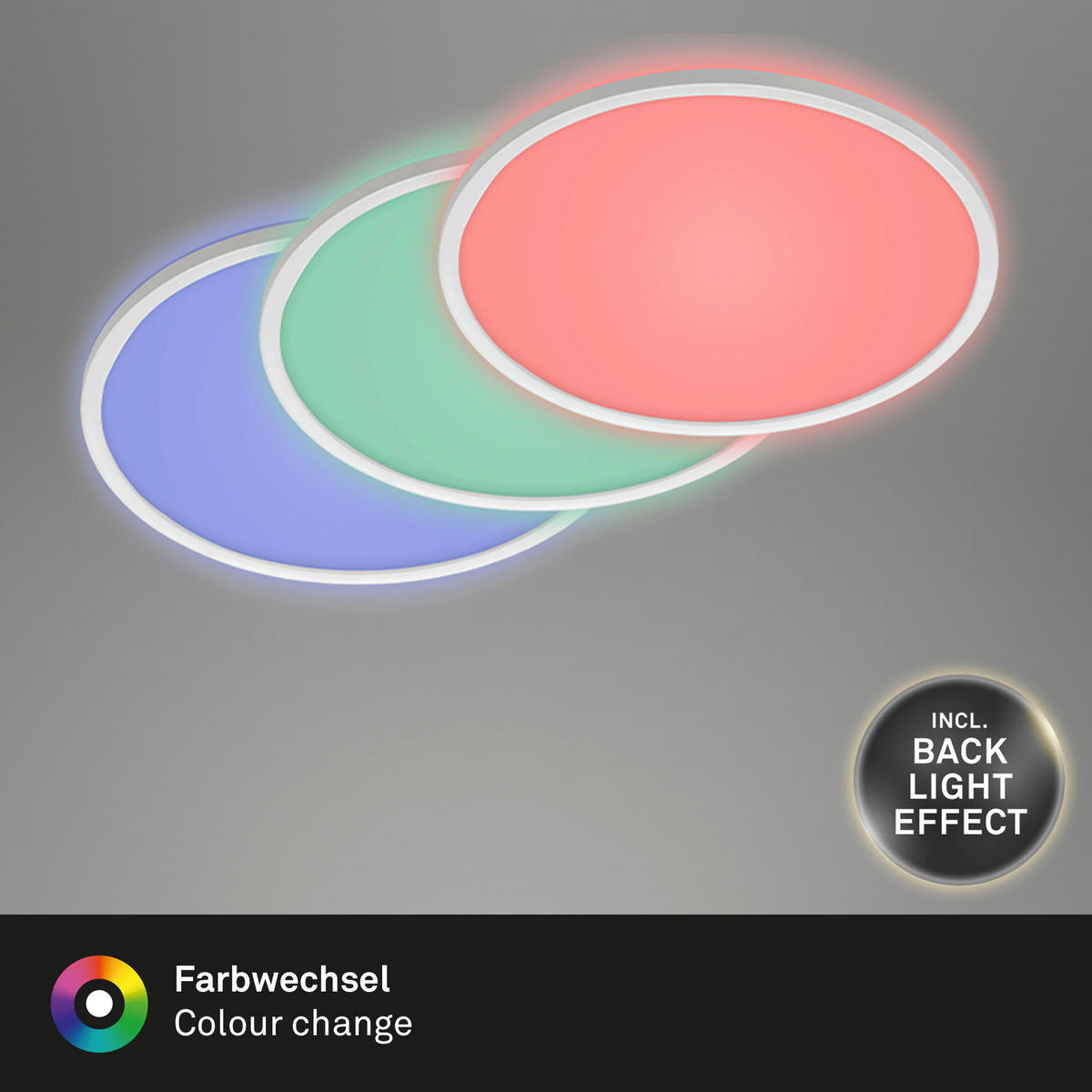 LED-PANEEL Slim 29,3/2,8 cm   - Weiß, Basics, Kunststoff (29,3/2,8cm)