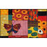 FUßMATTE 75/120 cm Graphik Multicolor, Rot - Rot/Multicolor, Basics, Kunststoff/Textil (75/120cm) - Esposa FUßMATTE 75/120 cm Graphik Multicolor, Rot - Rot/Multicolor, Basics, Kunststoff/Textil (75/120cm) - Esposa