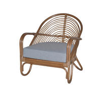 RELAXSESSEL Flachgewebe Sitzkissen    - Braun, Natur, Holz/Textil (72/70/80,5cm) - MID.YOU