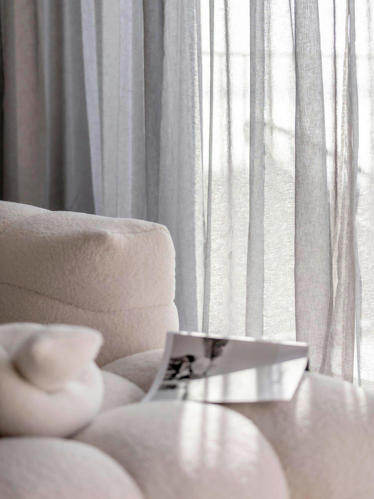 VERDUNKELUNGSVORHANG - Grau, Basics, Textil (140/280cm) - Svanefors