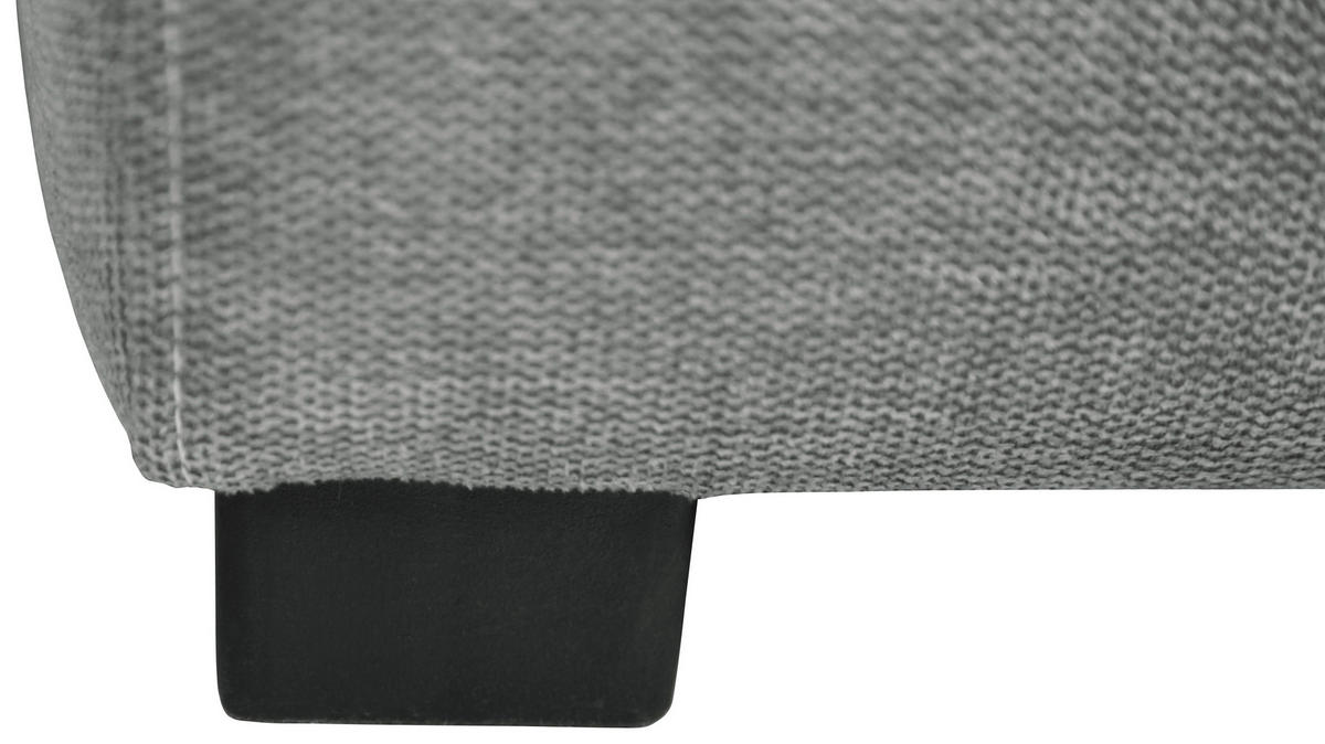 KUTNA GARNITURA tekstil  siva   - bijela/siva, Design, tekstil/plastika (173/276cm) - Stylife