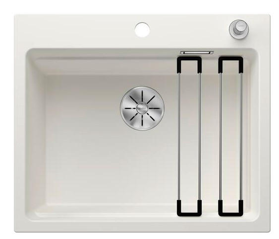 SPÜLE 524533  - Weiß, Basics, Stein (60/23,2/51cm) - Blanco