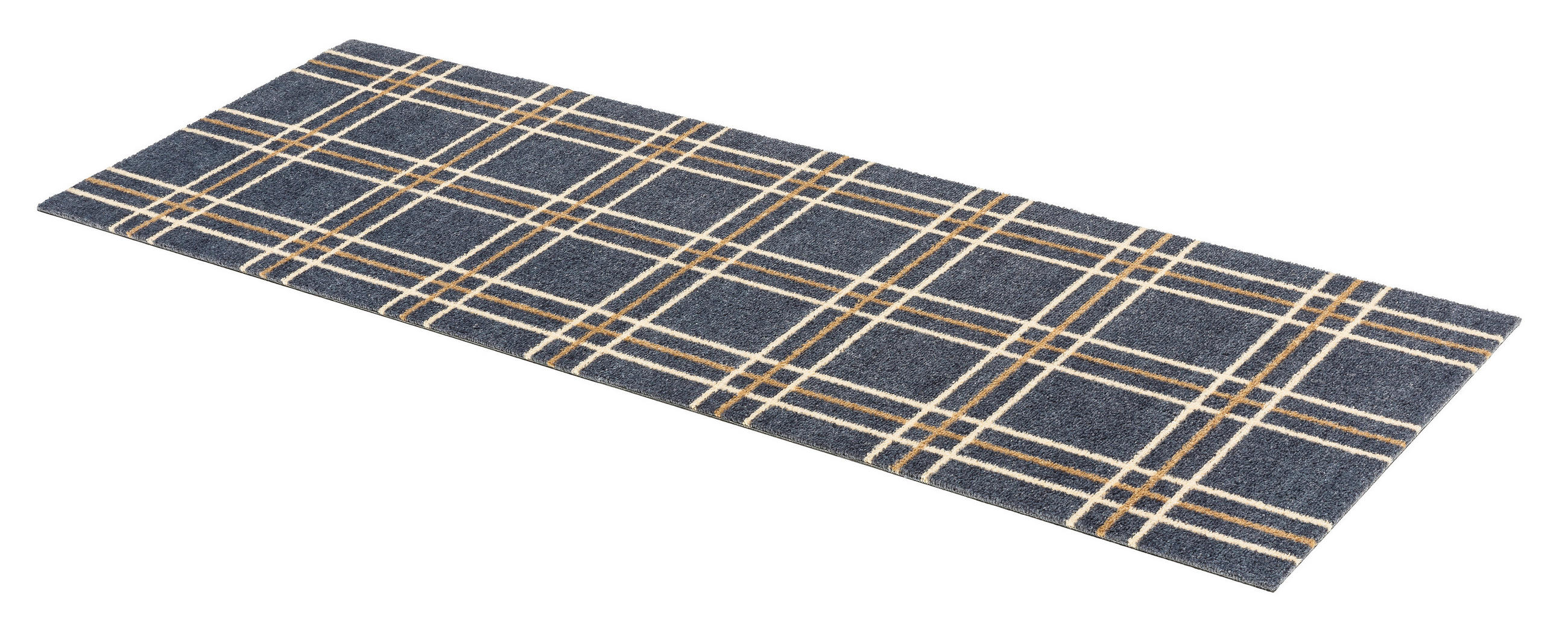 OTIRAČ ZA OBUĆU 50/150 cm   - siva/narandžasta, Osnovno, tekstil (50/150cm)