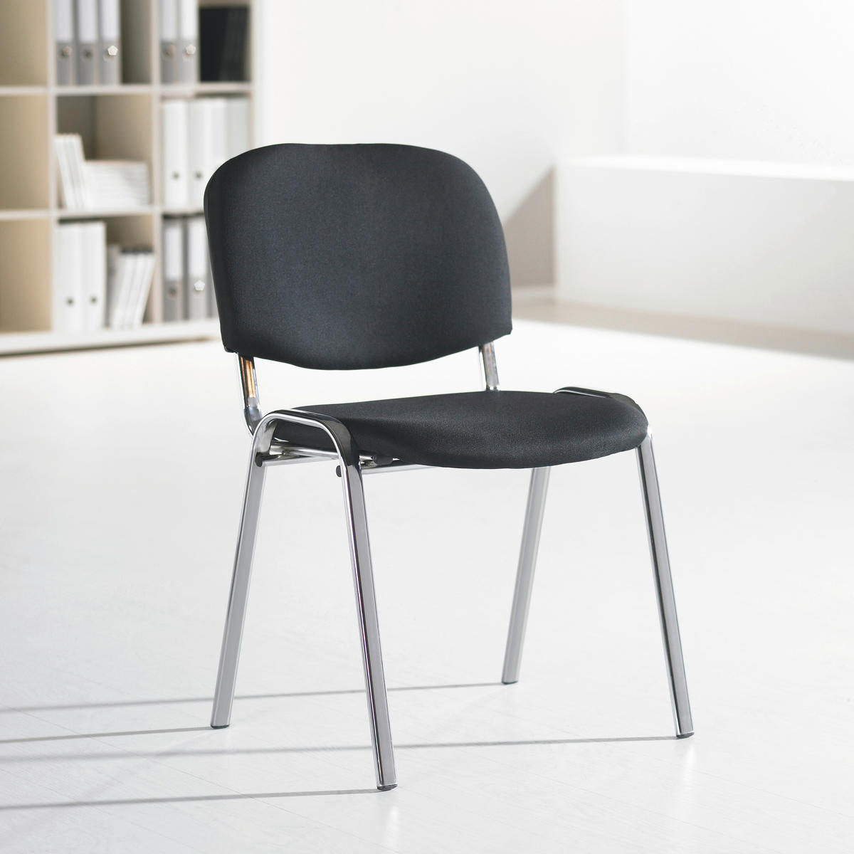 ŽIDLE, černá - černá, Konvenční, kov/textil (53/82/60cm) - Boxxx