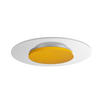 LED-DECKENLEUCHTE Zaniah 29/29/4 cm   - Gelb, KONVENTIONELL, Kunststoff/Metall (29/29/4cm)