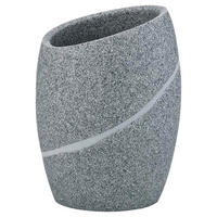 ZAHNPUTZBECHER Kunststoff  - Grau, Basics, Kunststoff (8/11cm) - Kela