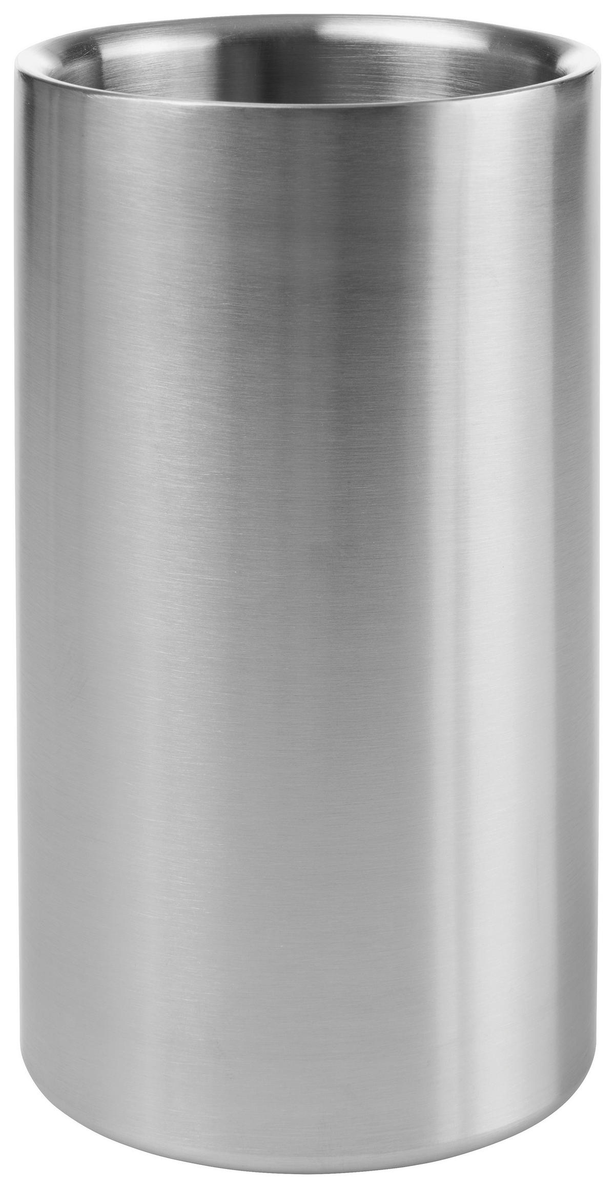 WEINKÜHLER - Edelstahlfarben, Basics, Metall (11,8/20cm) - Novel