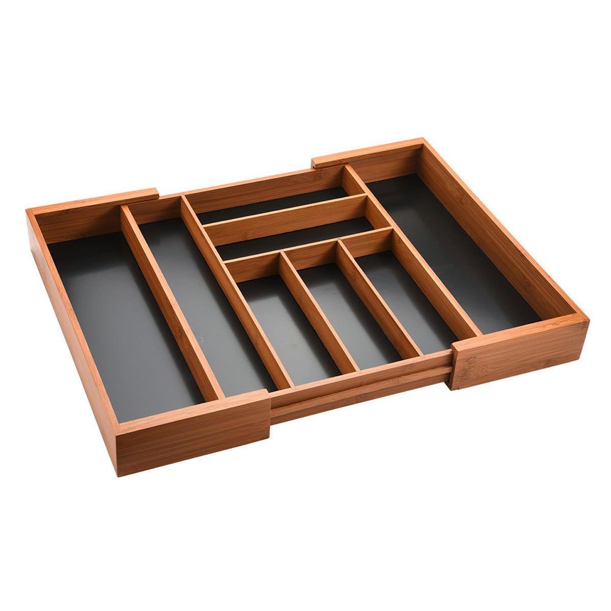SCHUBLADENEINTEILUNG - Braun, Basics, Holz (35-58/6,5/43cm) - Kesper