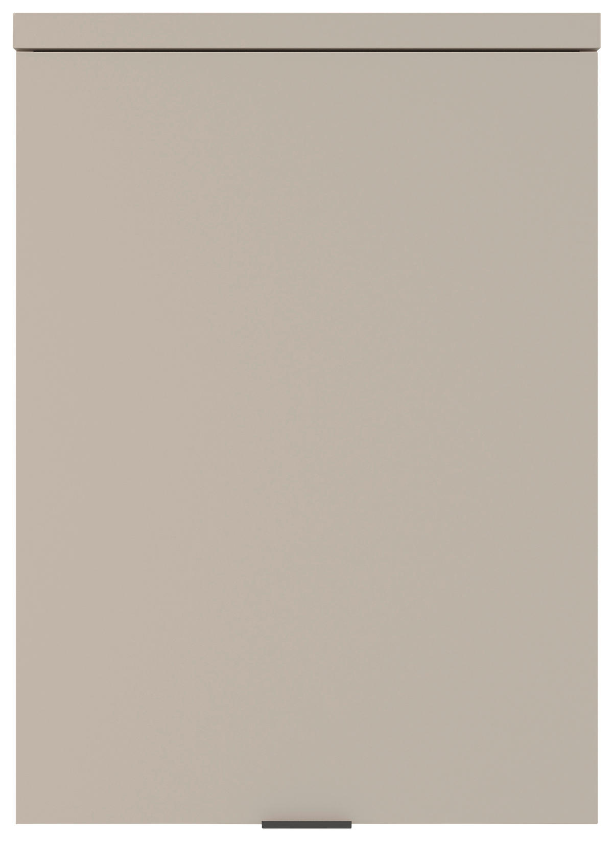 AUFSATZSCHRANK 52,4/72,9/40,1 cm, Taupe  - Taupe/Schwarz, MODERN, Holzwerkstoff/Metall (52,4/72,9/40,1cm) - Carryhome