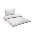 BABYBETTWÄSCHE 100/135 cm  - Rosa/Weiß, Basics, Textil (100/135cm) - My Baby Lou