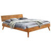 BETT 90/200 cm  in Wildeiche  - Wildeiche/Eichefarben, Natur, Holz (90/200cm) - Hasena
