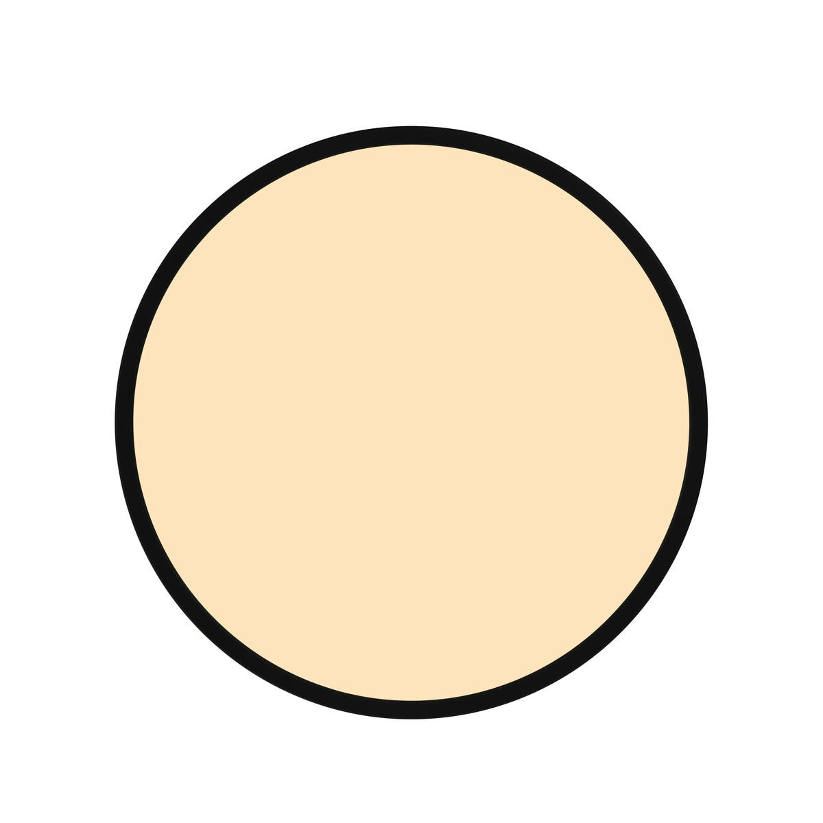 LED-DECKENLEUCHTE OJA 29.5/2.5 cm  - Schwarz, Design, Kunststoff (29.5/2.5cm) - Nordlux