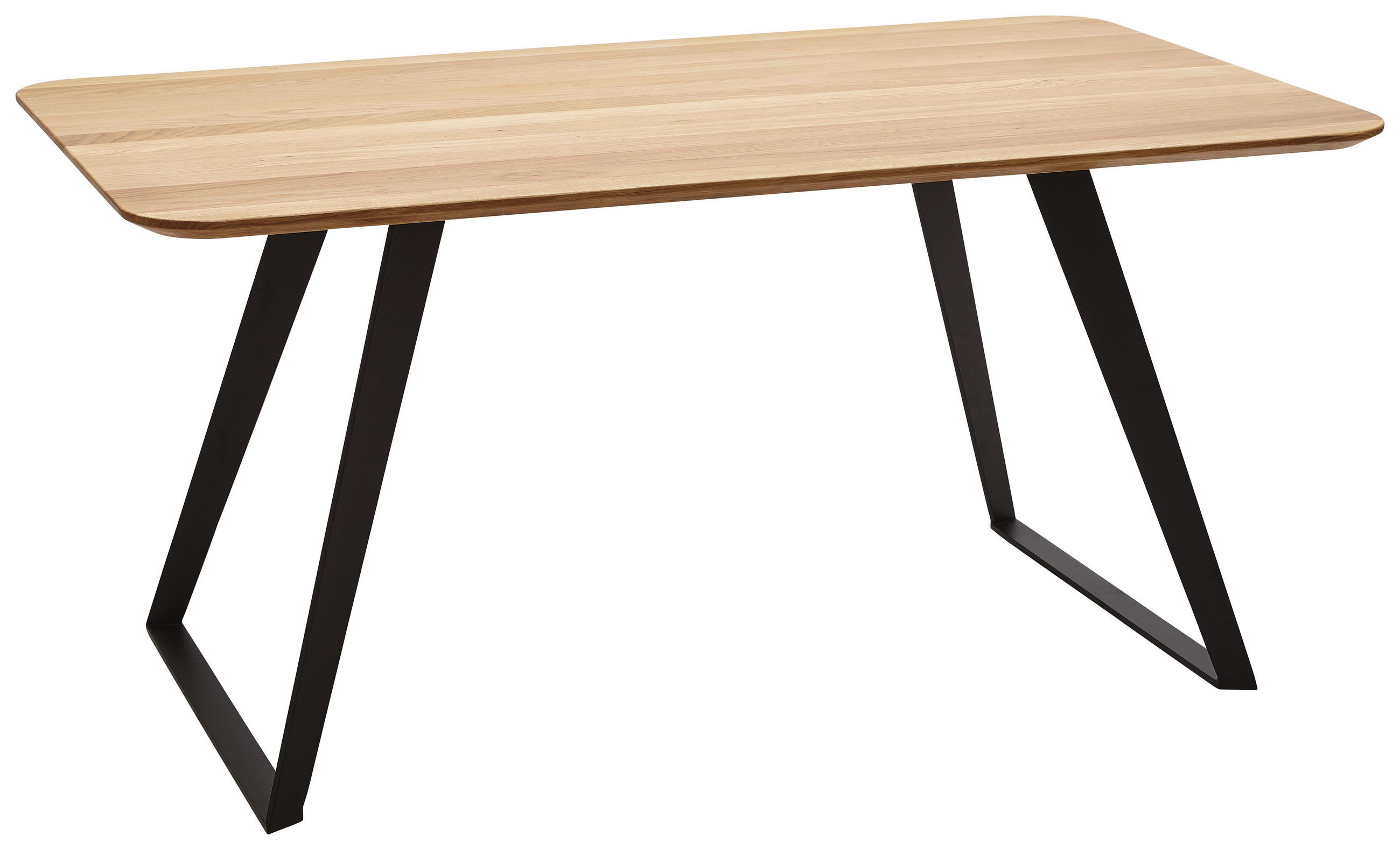 Esstisch in Holz, Metall 160/90/76 cm