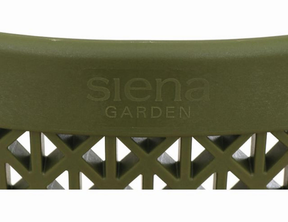 GARTENSTUHL-SET Olivgrün  - Olivgrün, Basics, Kunststoff (60/81/50cm) - Siena Garden