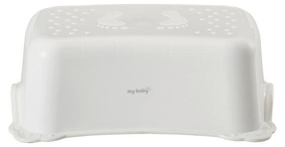 TRITTHOCKER - Weiß, Basics, Kunststoff (42,5/28,5/14,5cm) - My Baby Lou