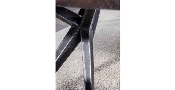 ESSTISCH in Holz 200/100/76 cm  - Schwarz/Braun, ROMANTIK / LANDHAUS, Holz/Metall (200/100/76cm) - Landscape