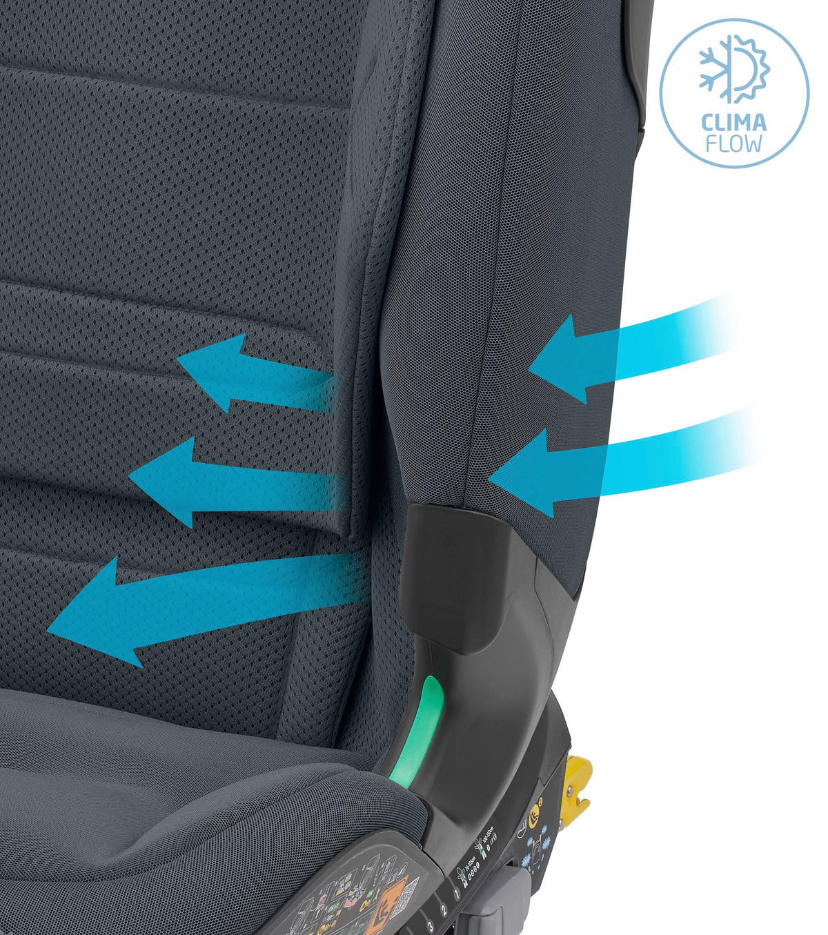 KINDERAUTOSITZ Titan Pro i-Size  - Dunkelgrau, Basics, Kunststoff/Textil (46/76/60cm) - Maxi-Cosi