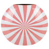 VASE Candy Swirl 40 cm  - Pink/Weiß, Basics, Metall (40/35/11cm) - Present Time