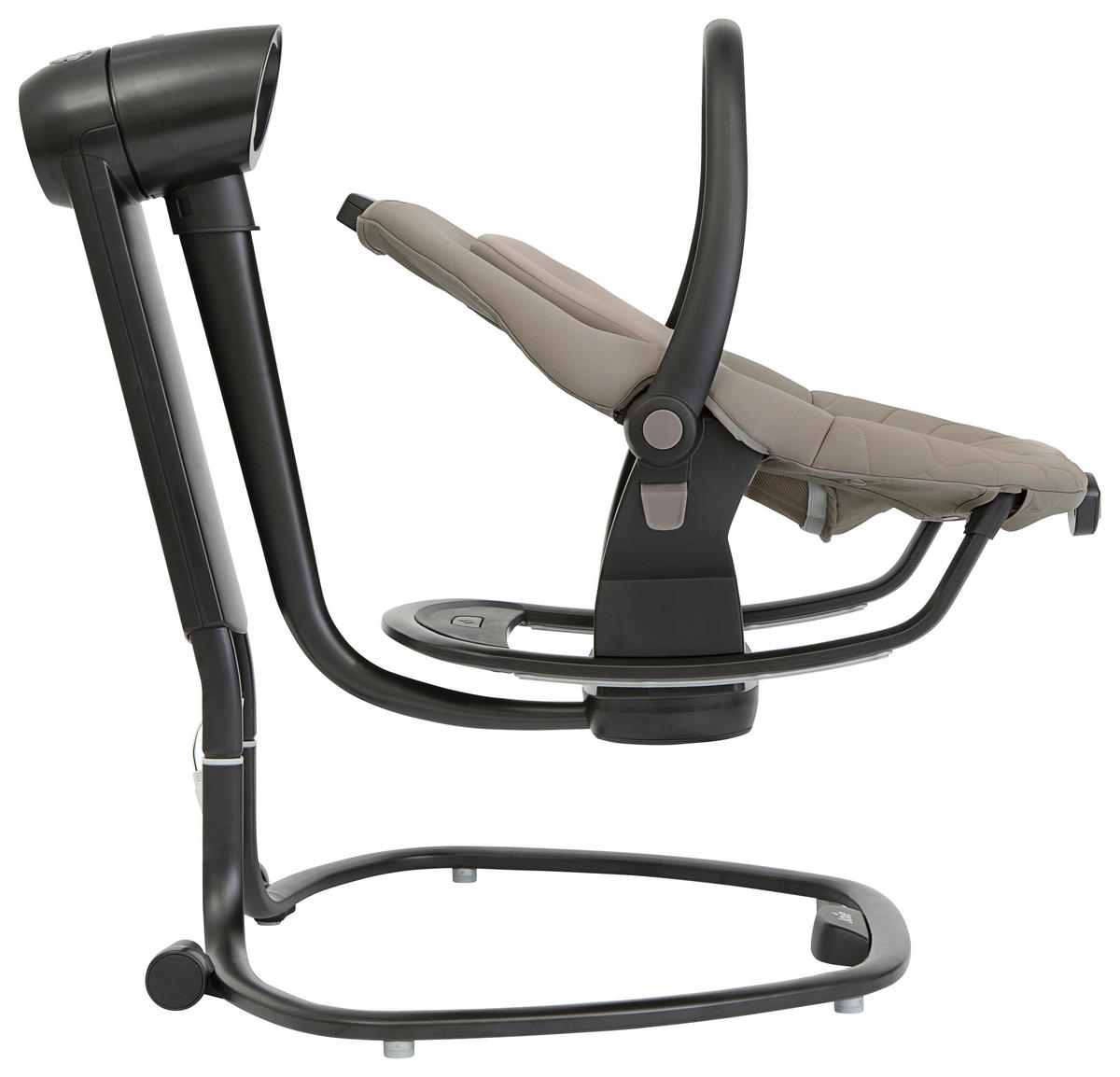 SCHAUKELWIPPE Serina 2in1  - Hellbraun/Weiß, Basics, Textil/Metall (69/83/85cm) - Joie