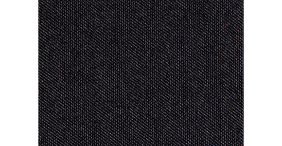 BOXSPRINGSOFA Webstoff Schwarz  inkl. Rückenkissen, Armlehnenkissen, Bettkasten, Schlaffunktion, Rücken echt  - Schwarz, Design, Textil/Metall (202/93/100cm) - Novel