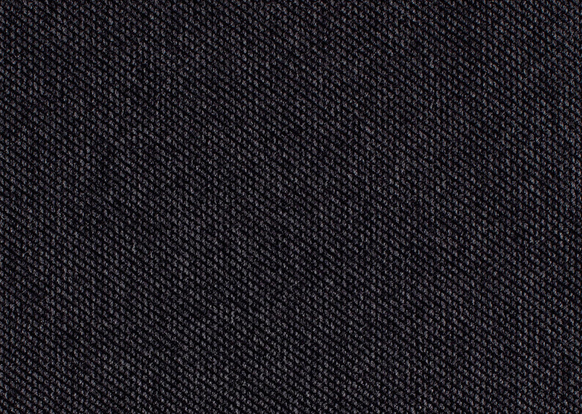 BOXSPRINGSOFA in Webstoff Schwarz  - Schwarz, Design, Textil/Metall (202/93/100cm) - Novel