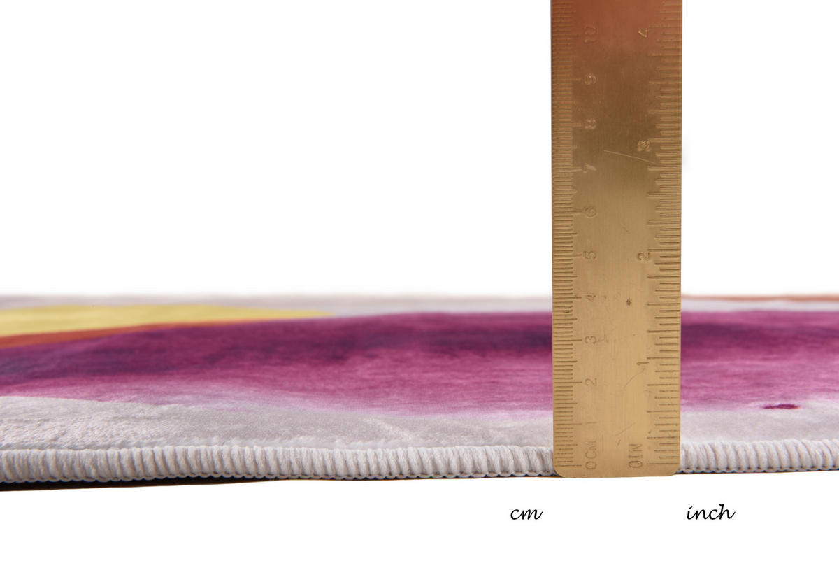 WEBTEPPICH 160/230 cm SHAPES - THREE Multicolor, Violett  - Violett/Multicolor, Design, Textil (160/230cm) - Tom Tailor