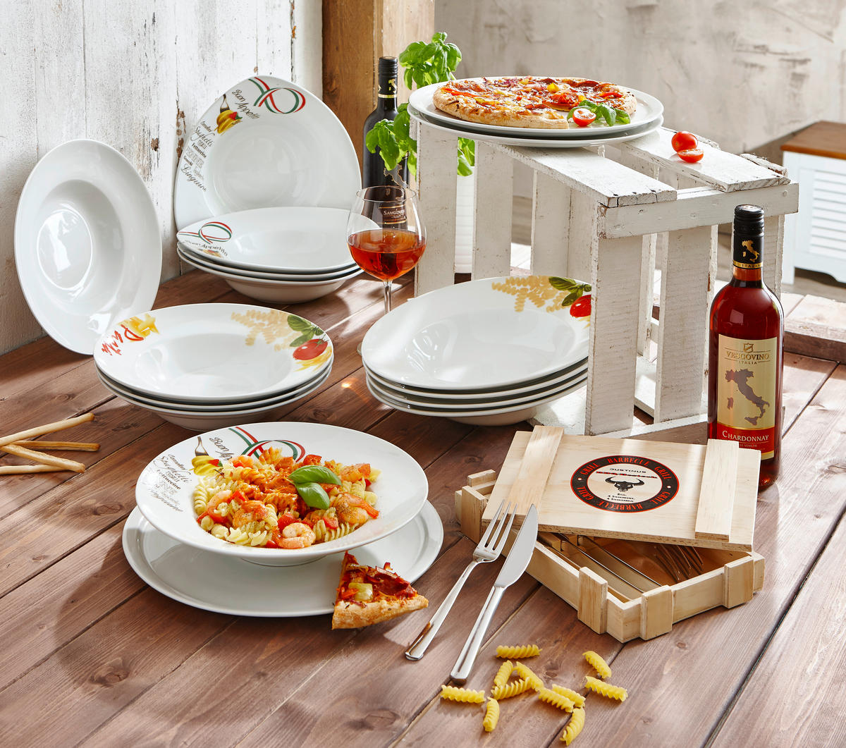 TANJUR ZA TJESTENINU  27 cm           MIA CUCINA   - bijela, Basics, keramika (27cm) - Boxxx