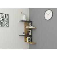 ECKREGAL - Eiche Artisan/Grau, KONVENTIONELL, Holzwerkstoff (45/78/45cm) - MID.YOU