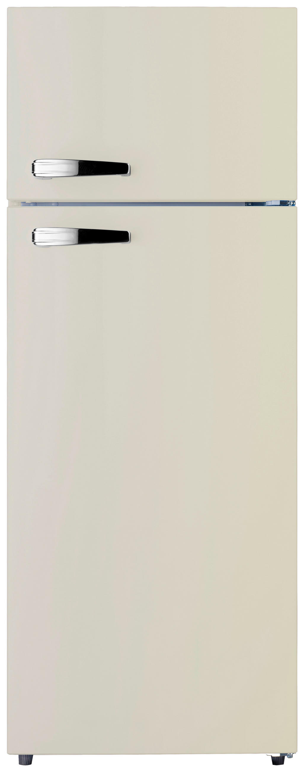 KÜHL-GEFRIER-KOMBINATION 54/143/54,5 cm GK210-2 CR  - Creme, Trend, Kunststoff/Metall (54/143/54,5cm) - PKM