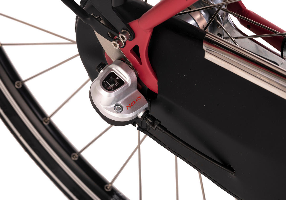 ELEKTROFAHRRAD 28 Zoll  - Rot, Basics, Metall (180/70/100cm)