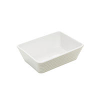 AUFLAUFFORM 18/13,5/5 cm   - Weiss, Basics, Keramik (18/13,5/5cm) - Homeware Profession.