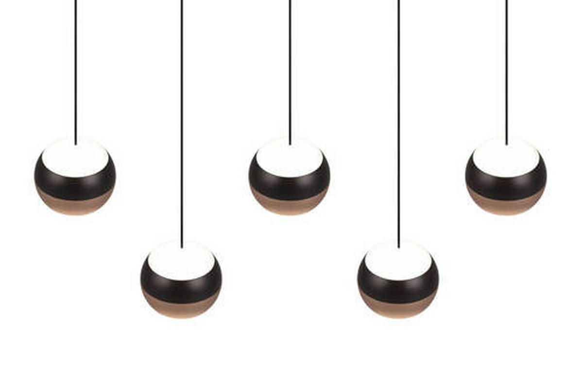 LED-HÄNGELEUCHTE 100/10,5/200 cm    - Schwarz, Design, Metall (100/10,5/200cm) - Trio Leuchten