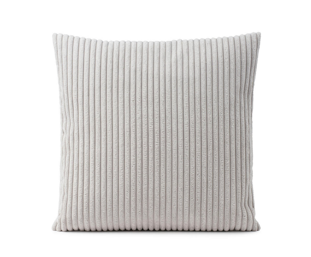 DEKORAČNÍ POLŠTÁŘ 50/50 cm - barvy stříbra, Basics, textil (50/50cm) - Novel