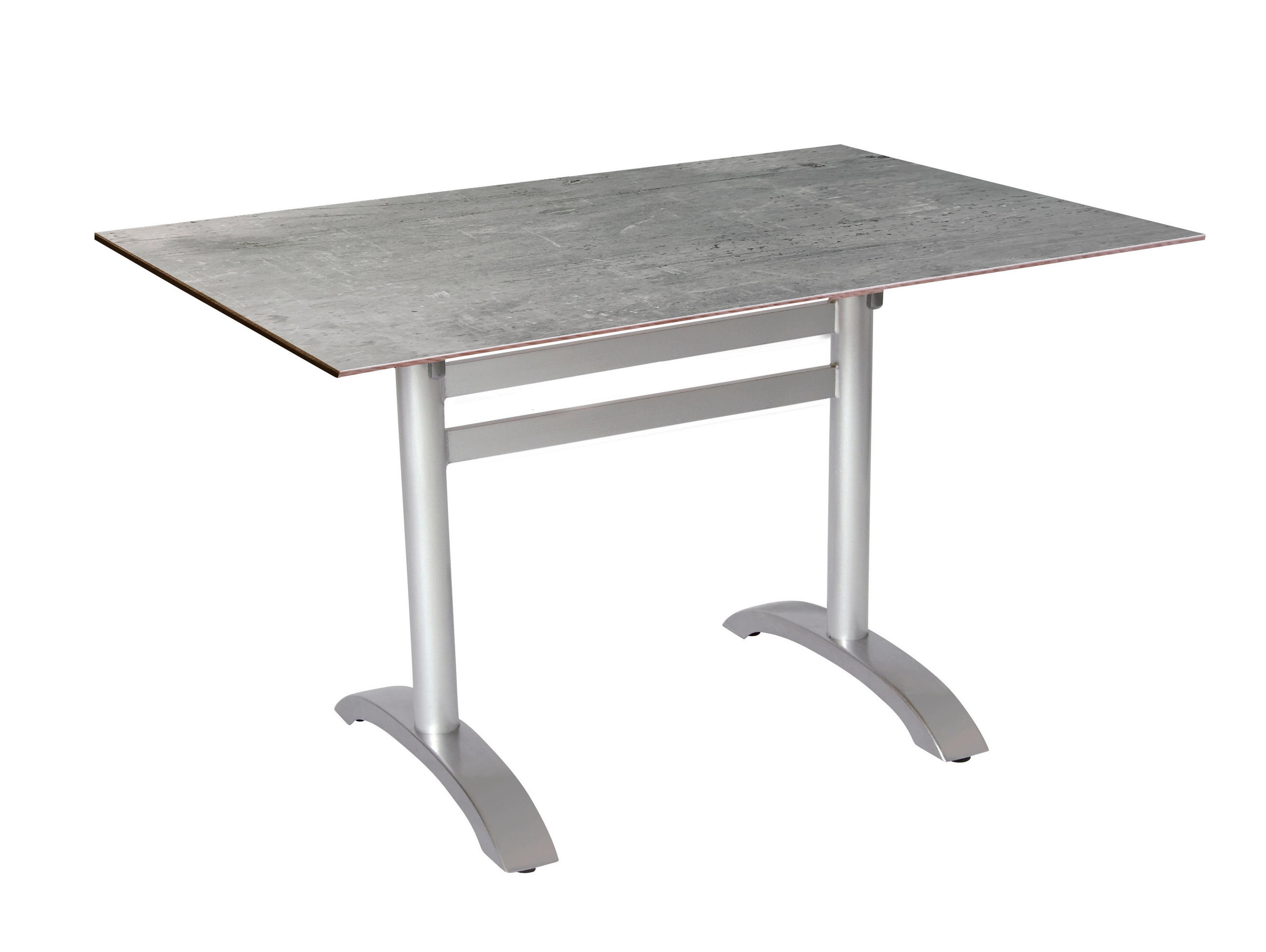 GARTENKLAPPTISCH 120/80/72 cm Metall, Holzwerkstoff  - Platinfarben/Grau, Basics, Holzwerkstoff/Metall (120/80/72cm)
