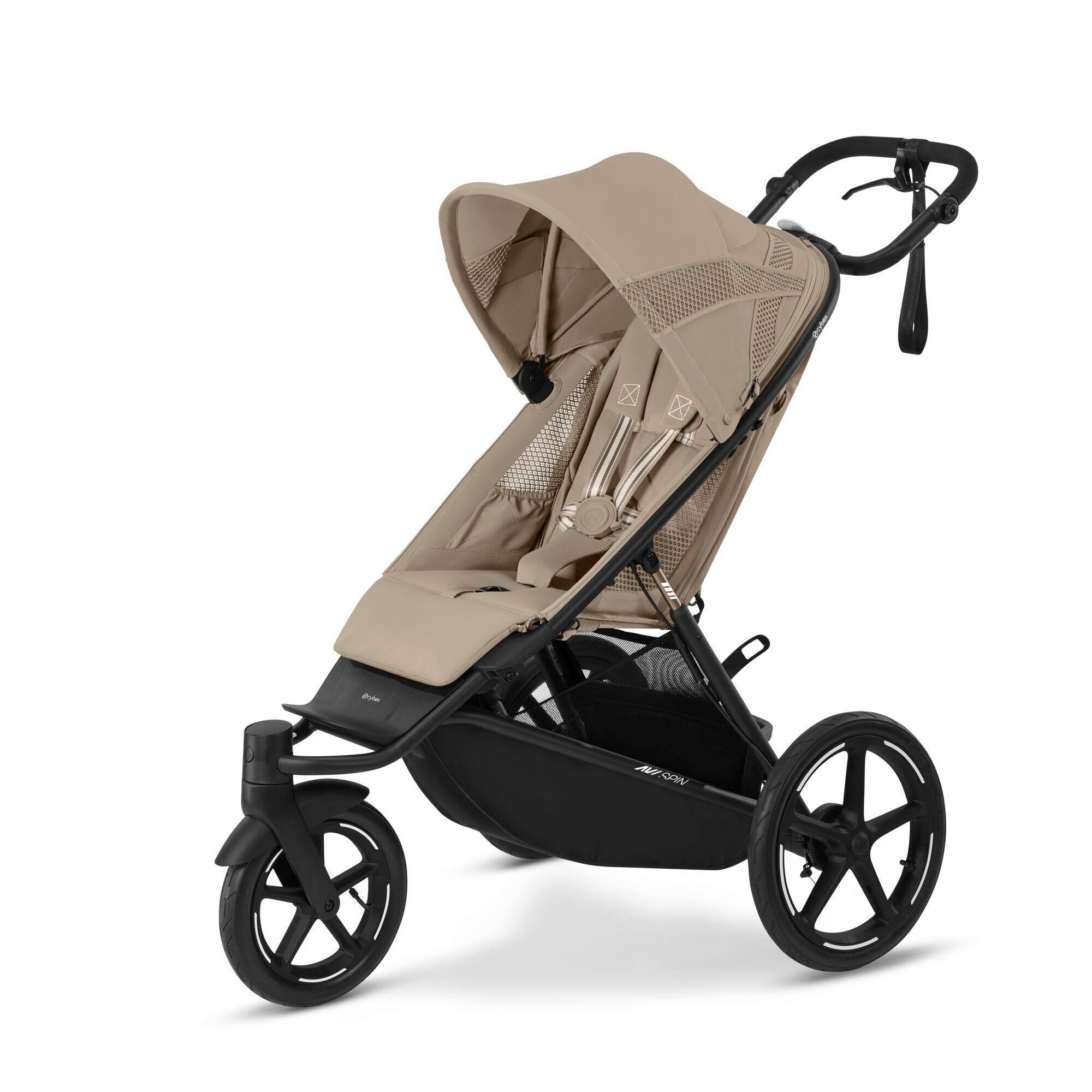 JOGGER Avi Spin  - Beige/Schwarz, LIFESTYLE, Textil (118,5/68,5/113cm) - cybex GOLD