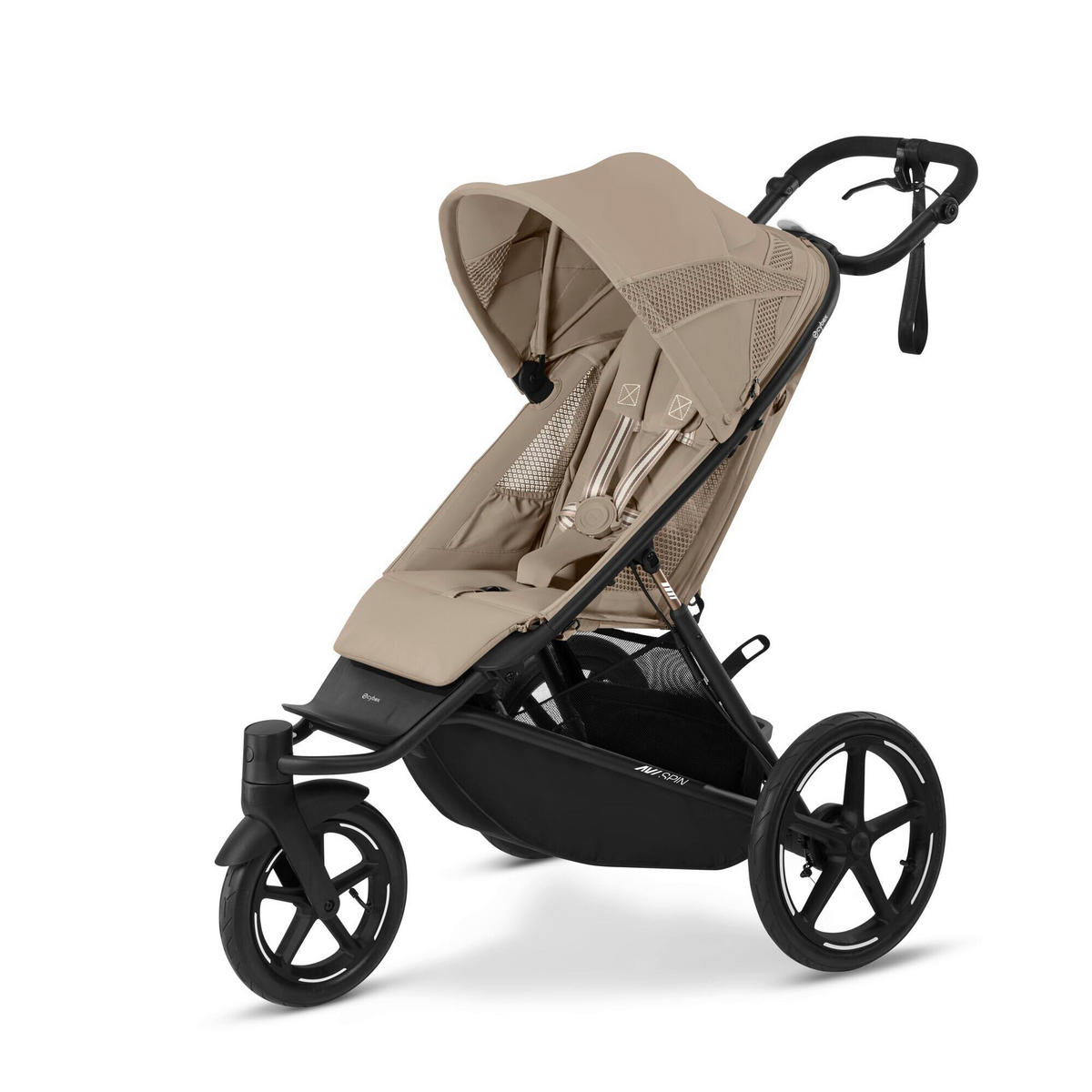JOGGER Avi Spin  - Beige/Schwarz, LIFESTYLE, Textil (118,5/68,5/113cm) - Cybex