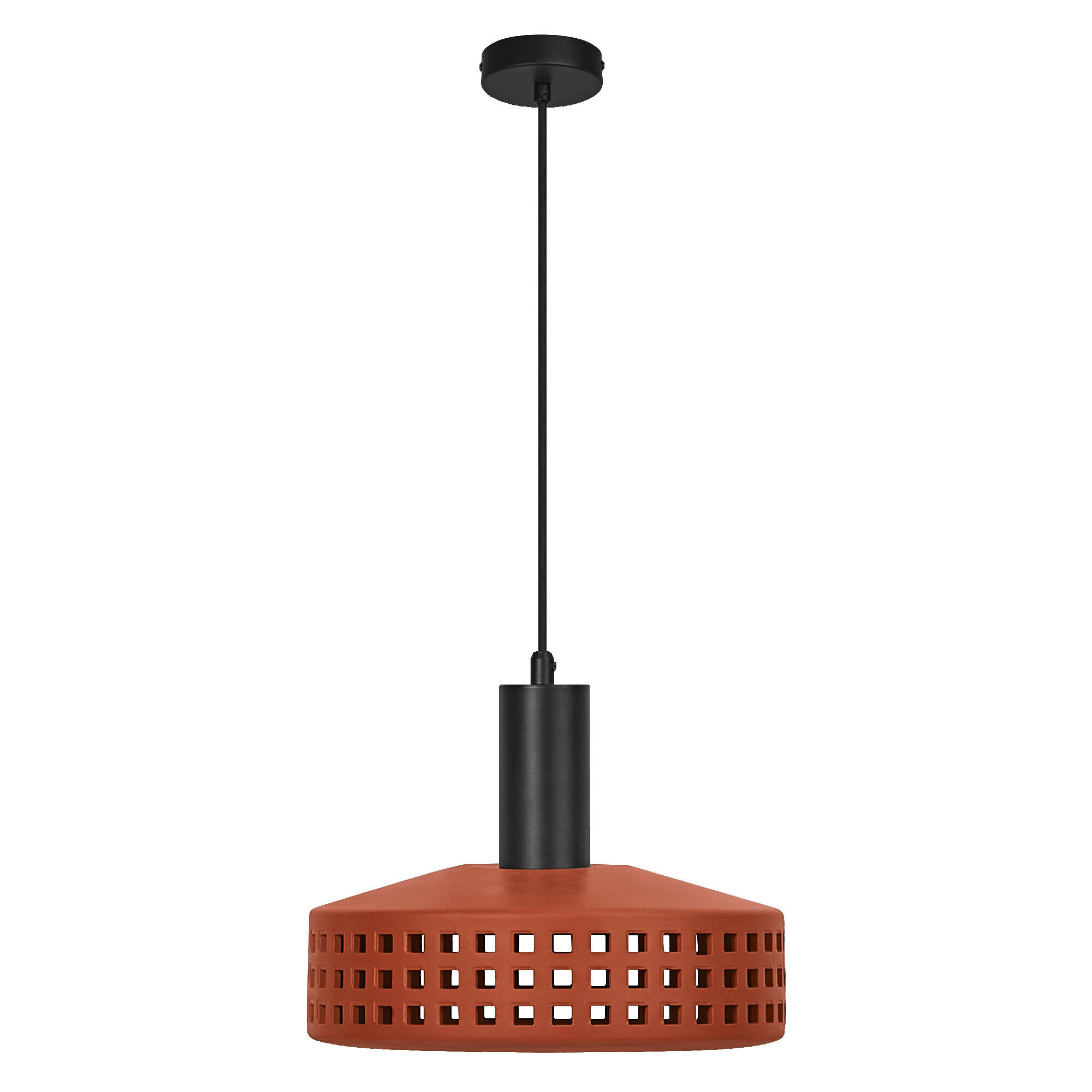 PENDELLEUCHTE 26/150 cm   - Braun, Design, Stein/Metall (26/150cm) - Ledvance