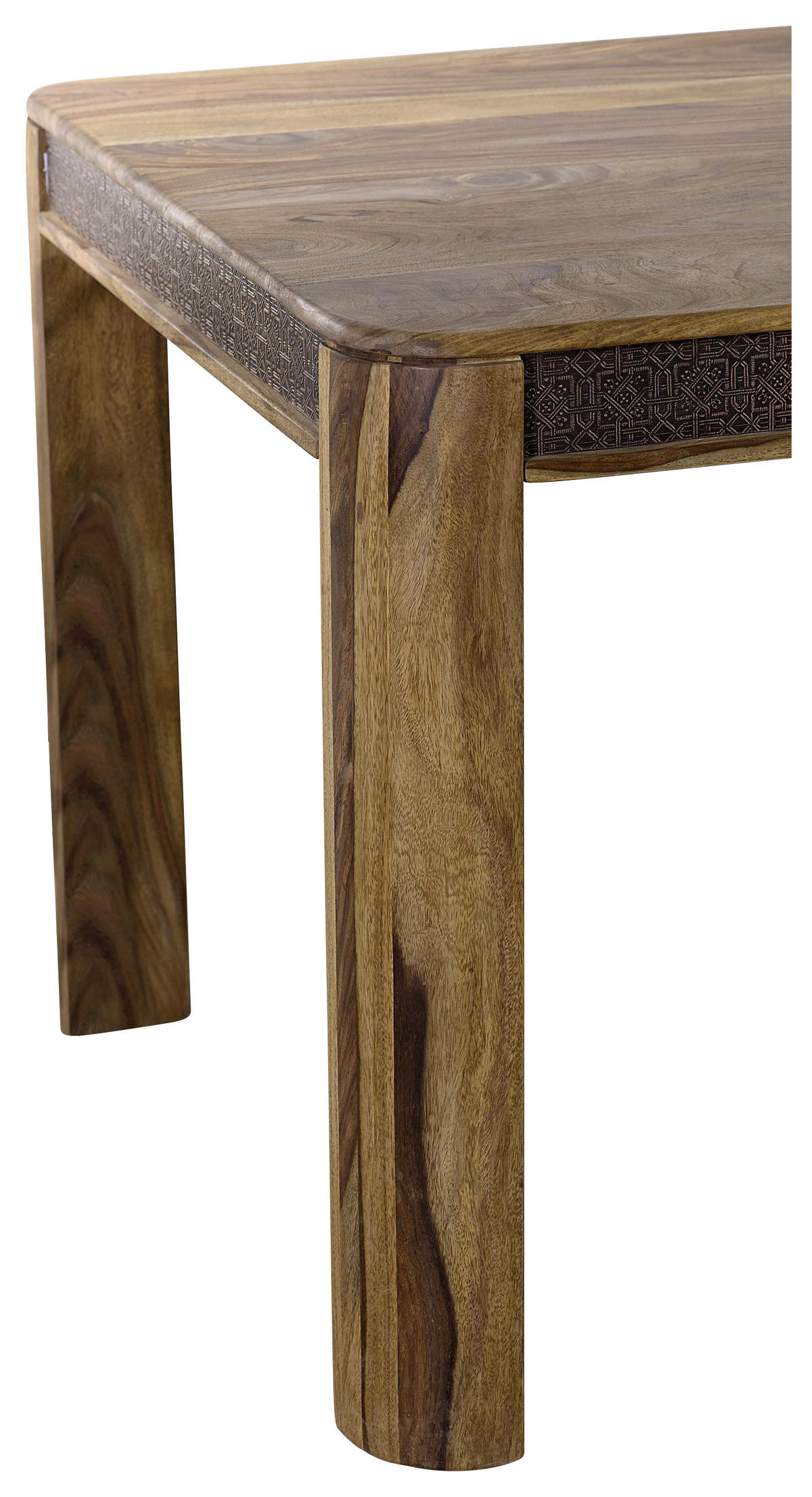 JÍDELNÍ STŮL, akácie, barvy sheesham, 160/90/76 cm - barvy sheesham, Lifestyle, dřevo (160/90/76cm) - Landscape