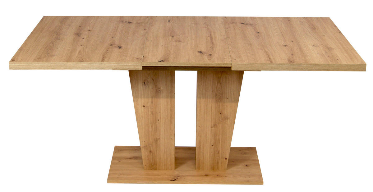ESSTISCH Eiche Artisan rechteckig  ausziehbar  - Eiche Artisan, KONVENTIONELL, Holzwerkstoff (120/80/76cm) - MID.YOU