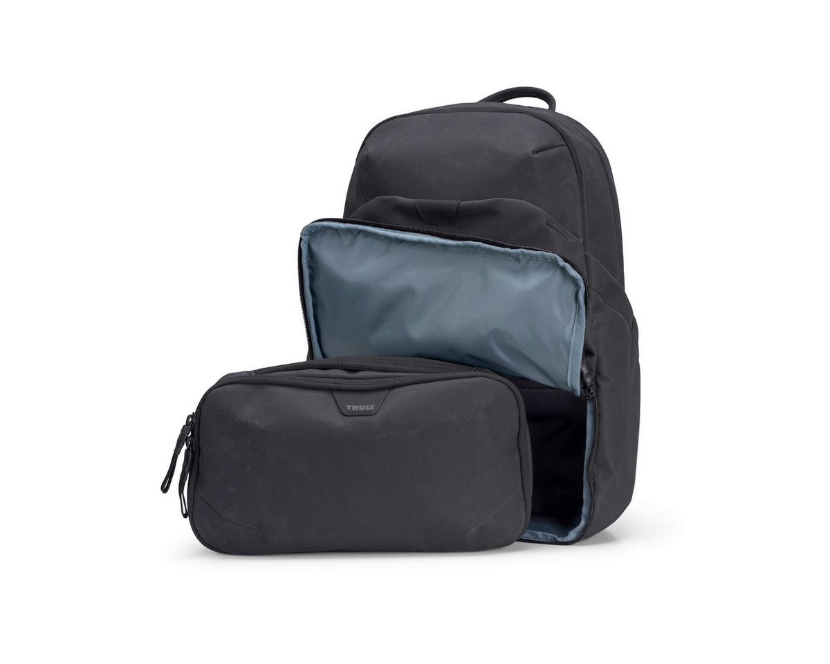 WICKELRUCKSACK  - Schwarz, Basics, Kunststoff/Textil (48/43/32cm) - Thule